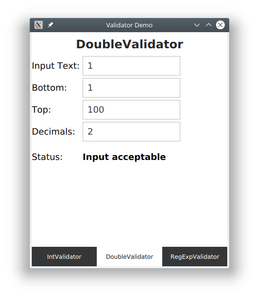 QML validator example 5