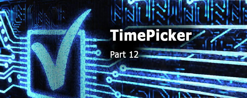 Creating QML Controls From Scratch: TimePicker