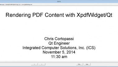 Rendering PDF Content with XpdfWidget