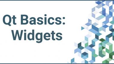 Qt basics: Widgets