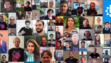 Developers who attended KDE Akademy 2020