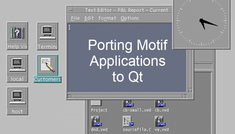 Porting Motif Applications to Qt