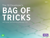 Qt Developer's Bag of Tricks Part 1