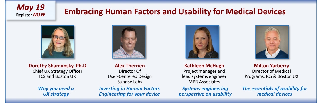 Embracing Human Factors & Usability for Medical Devices