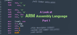 Get to Know ARM Assembly