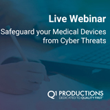Live Webinar: Safeguard your Medical Devices from Cyber Threats​​​​