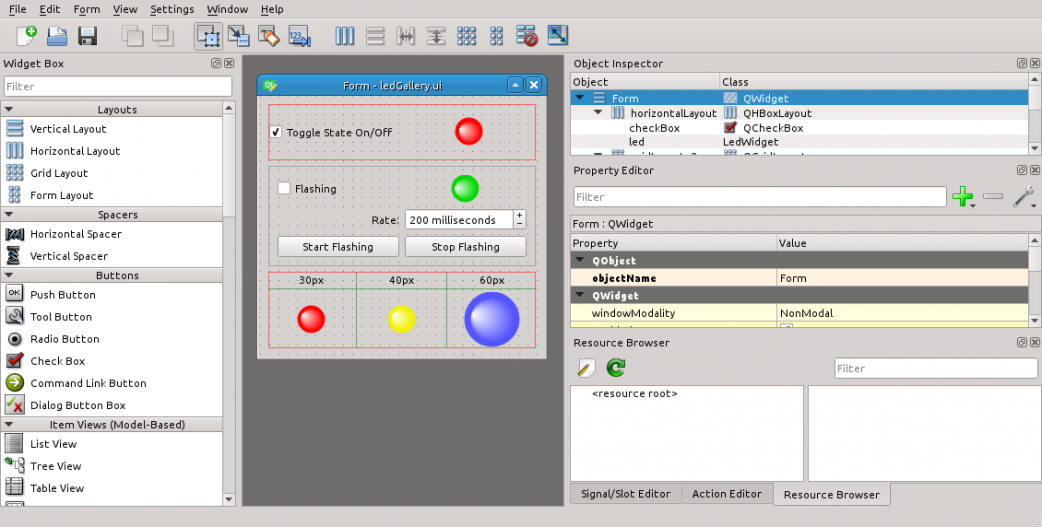 application development with qt creator python