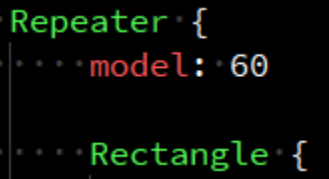 Rectangle in a Repeater