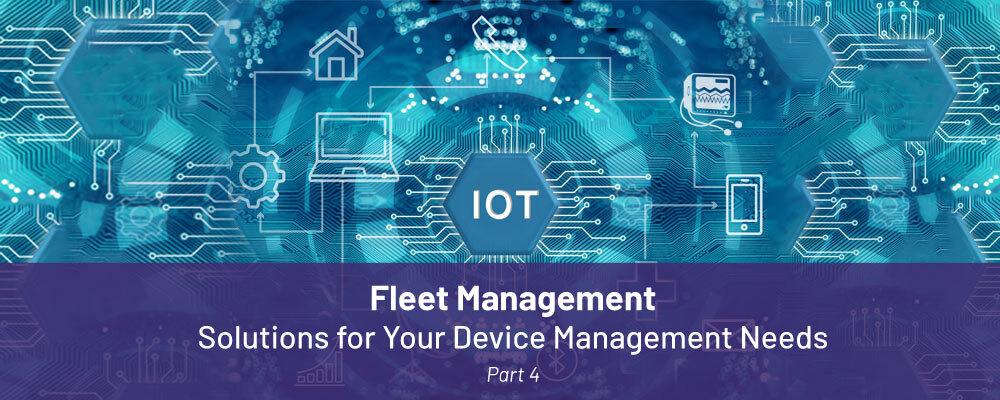 Provisioning Strategies for IoT Device Fleet Management  