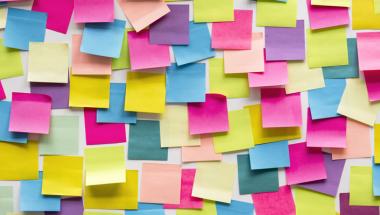 sticky notes