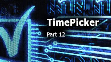 Creating QML Controls From Scratch: TimePicker