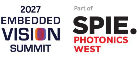 2027 Embedded Vision Summit and Part of SPIE Photonics West logos.